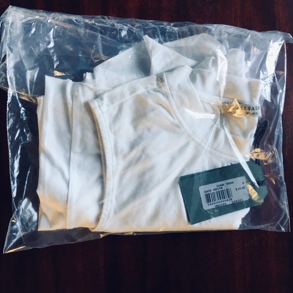 ALL SAINTS PLEATED DUMA TANK - NWT - Picture 8 of 11